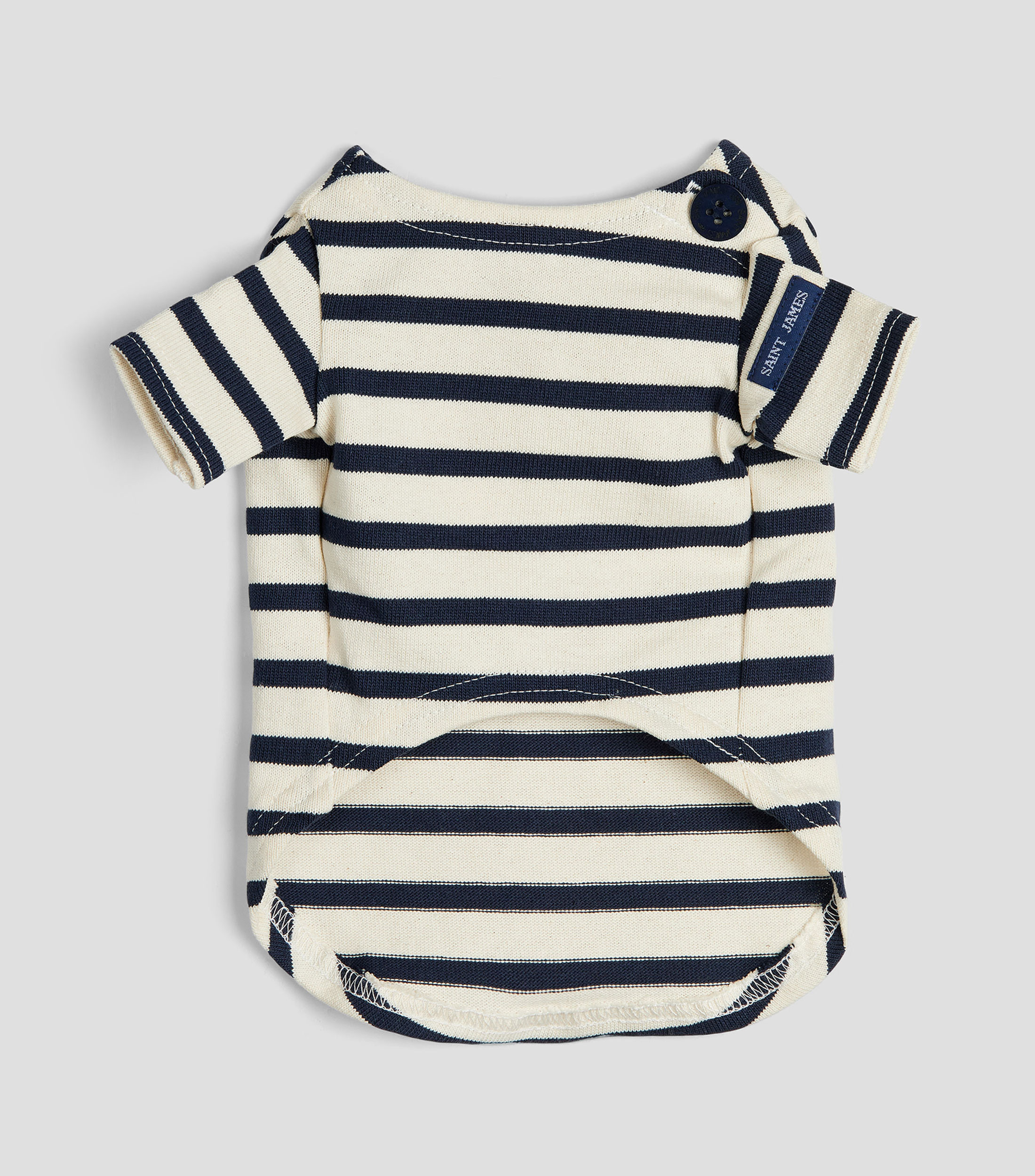 Playera para perro con rayas